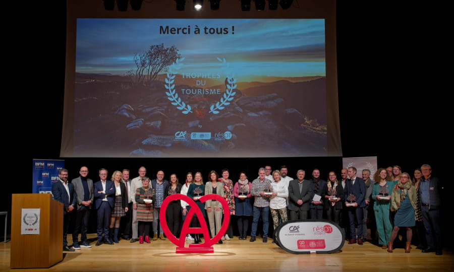 Cérémonie des Trophées du Tourisme en Alsace 2022